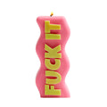 Wavey Casa - 'FUCK IT' Pink & Green Candle