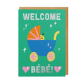 "Welcome Bébé!" Greetings Card By Sanders De Roeper