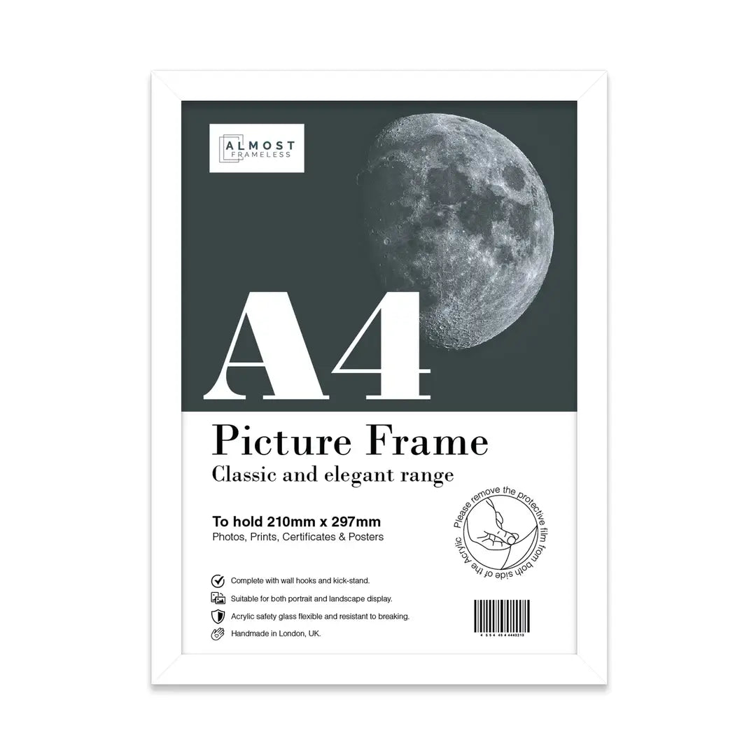 White A4 Picture Frame