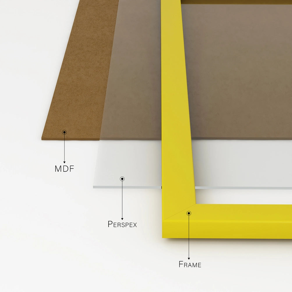 Yellow A3 Picture Frame