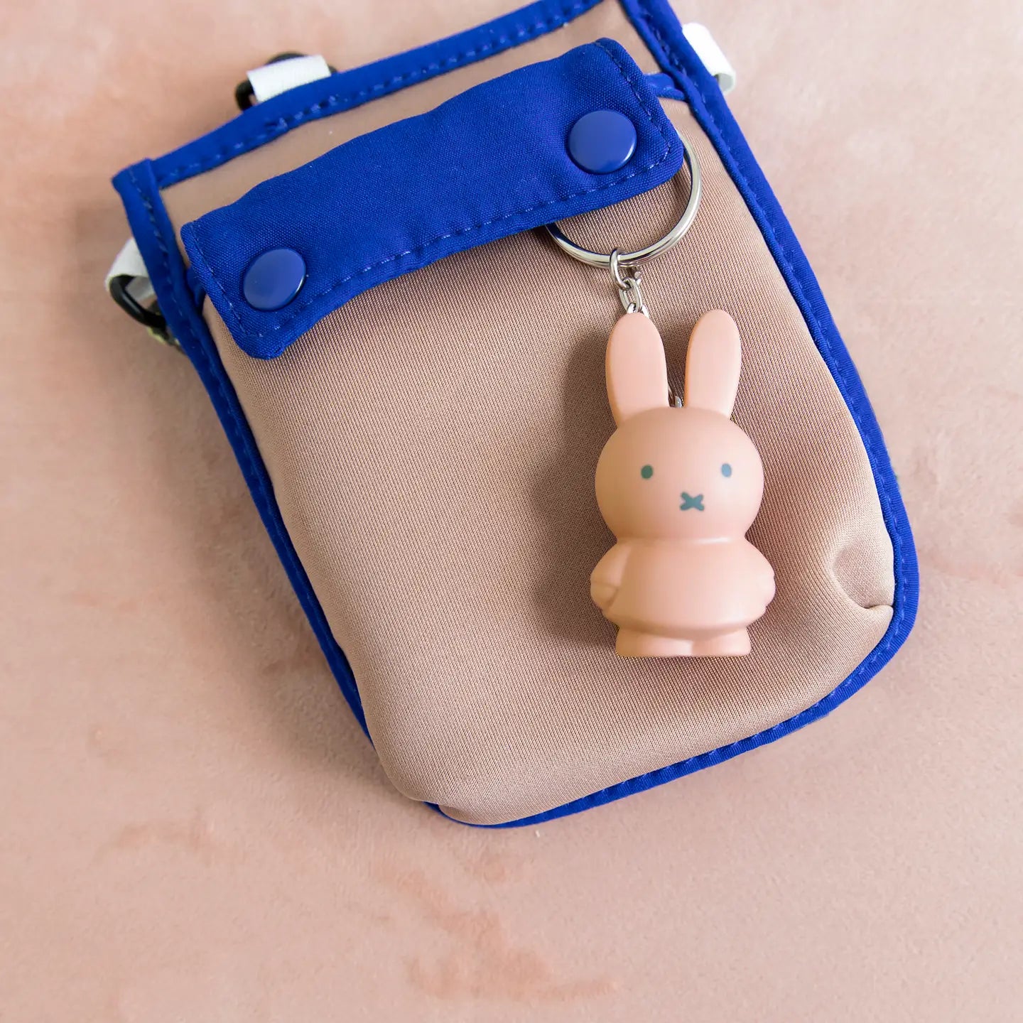 Ap Junior Miffy Keyring - Powder Pink