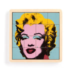 Andy Warhol - 'Marilyn' 2-in-1 Sliding Wood Puzzle