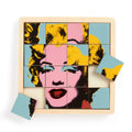 Andy Warhol - 'Marilyn' 2-in-1 Sliding Wood Puzzle