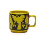 Hornsea Mug Birds Chartreuse