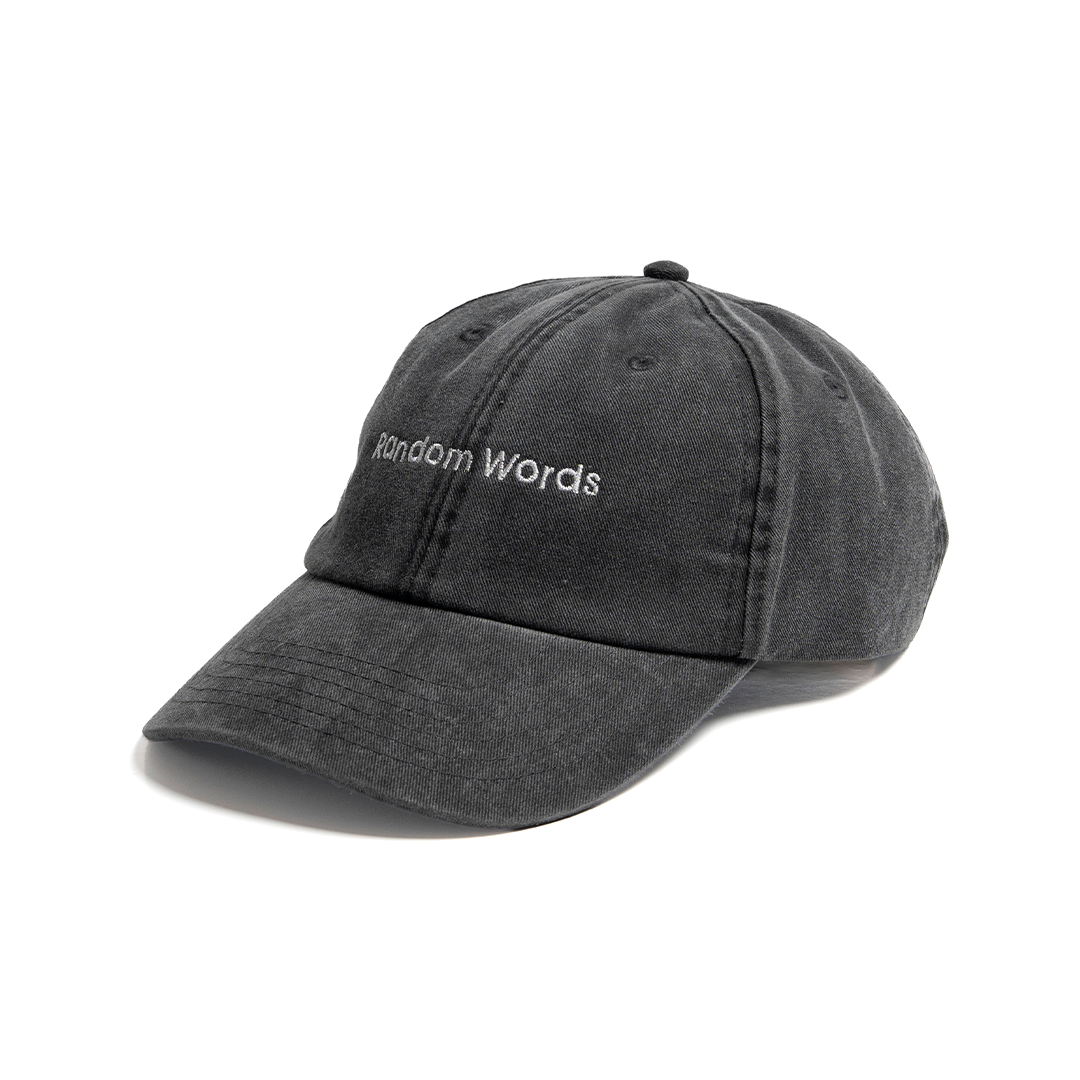 Random Words Cap – Black