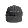 Random Words Cap – Black