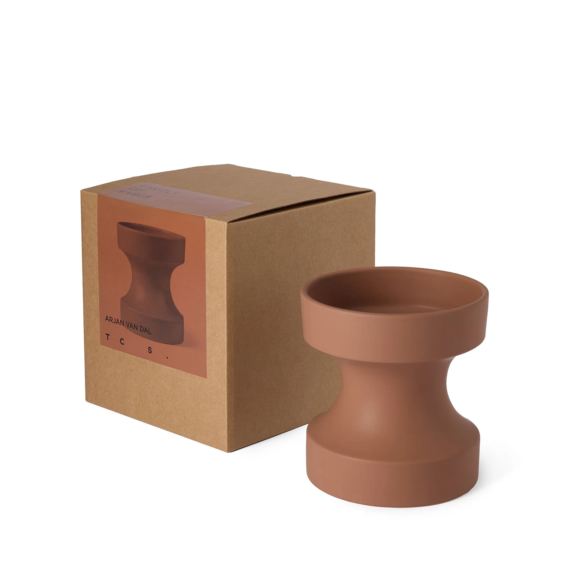 Bolt Vase - Brown