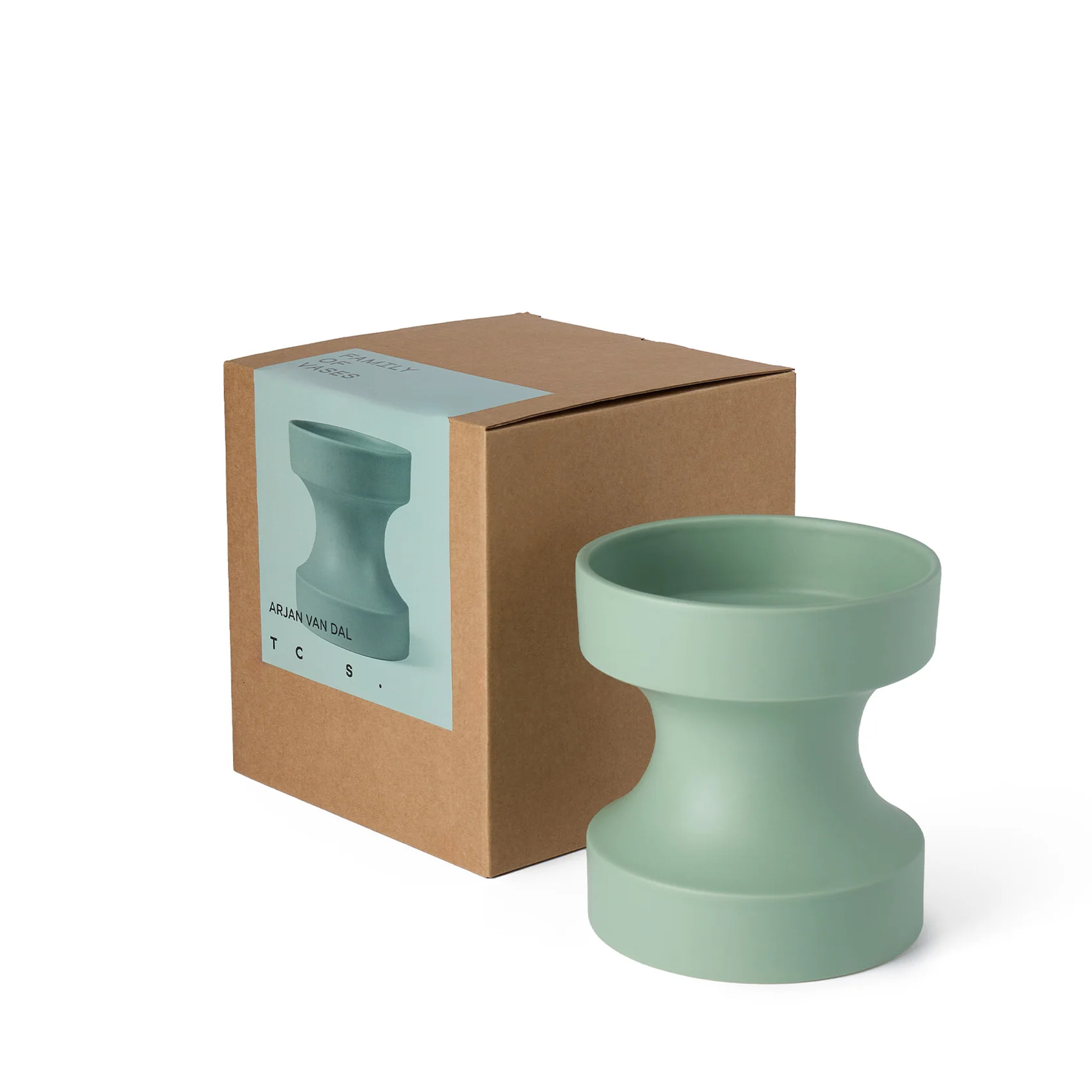 Bolt Vase - Sage Green