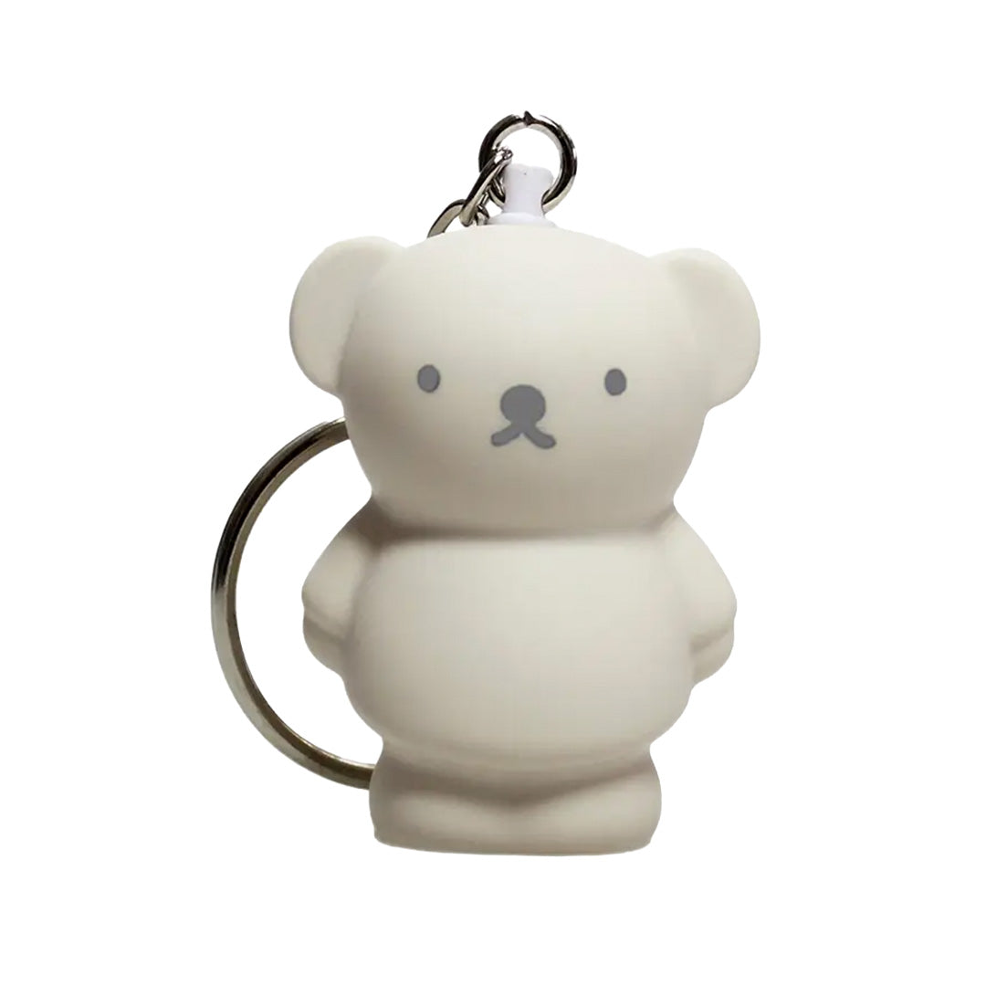 Junior Boris Bear Keyring - Sand Beige