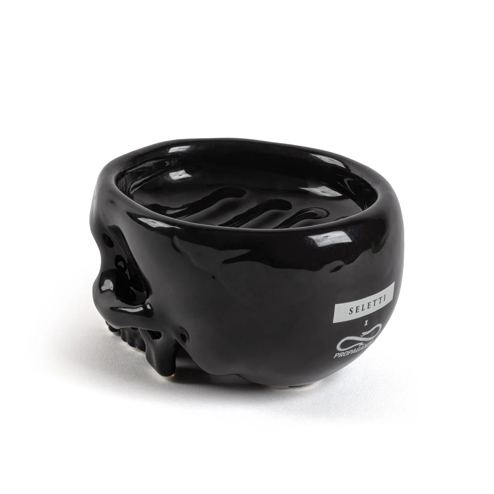 Seletti - 'Brain wash' Black - Soap Holder + Soap