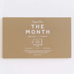 The Month Desk Pad