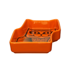 Hornsea Cat Trinket Dish Orange