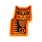 Hornsea Cat Trinket Dish Orange