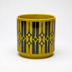 Magpie X Hornsea Medium Planty - Plant Pot Geo Chartreuse