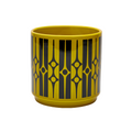 Hornsea Medium Planty - Plant Pot Geo Chartreuse