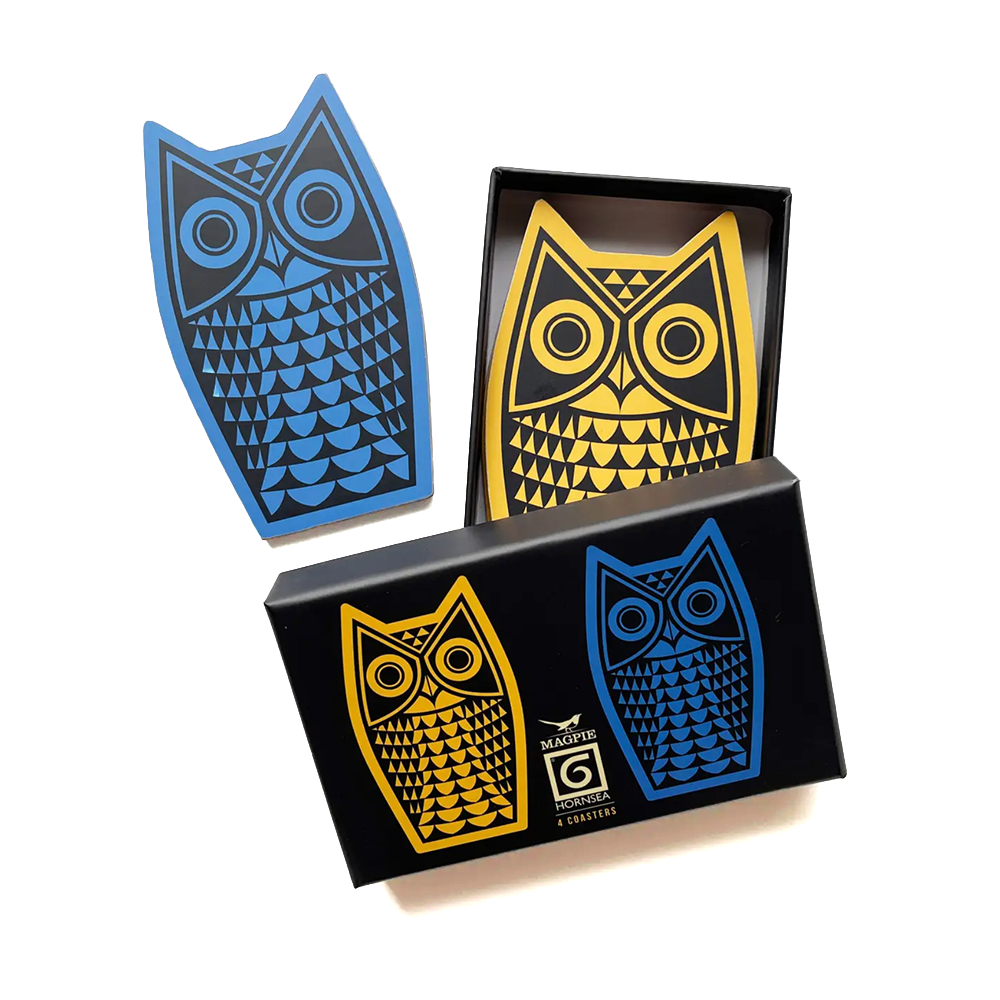 Hornsea Coaster Set of 4 - Owl