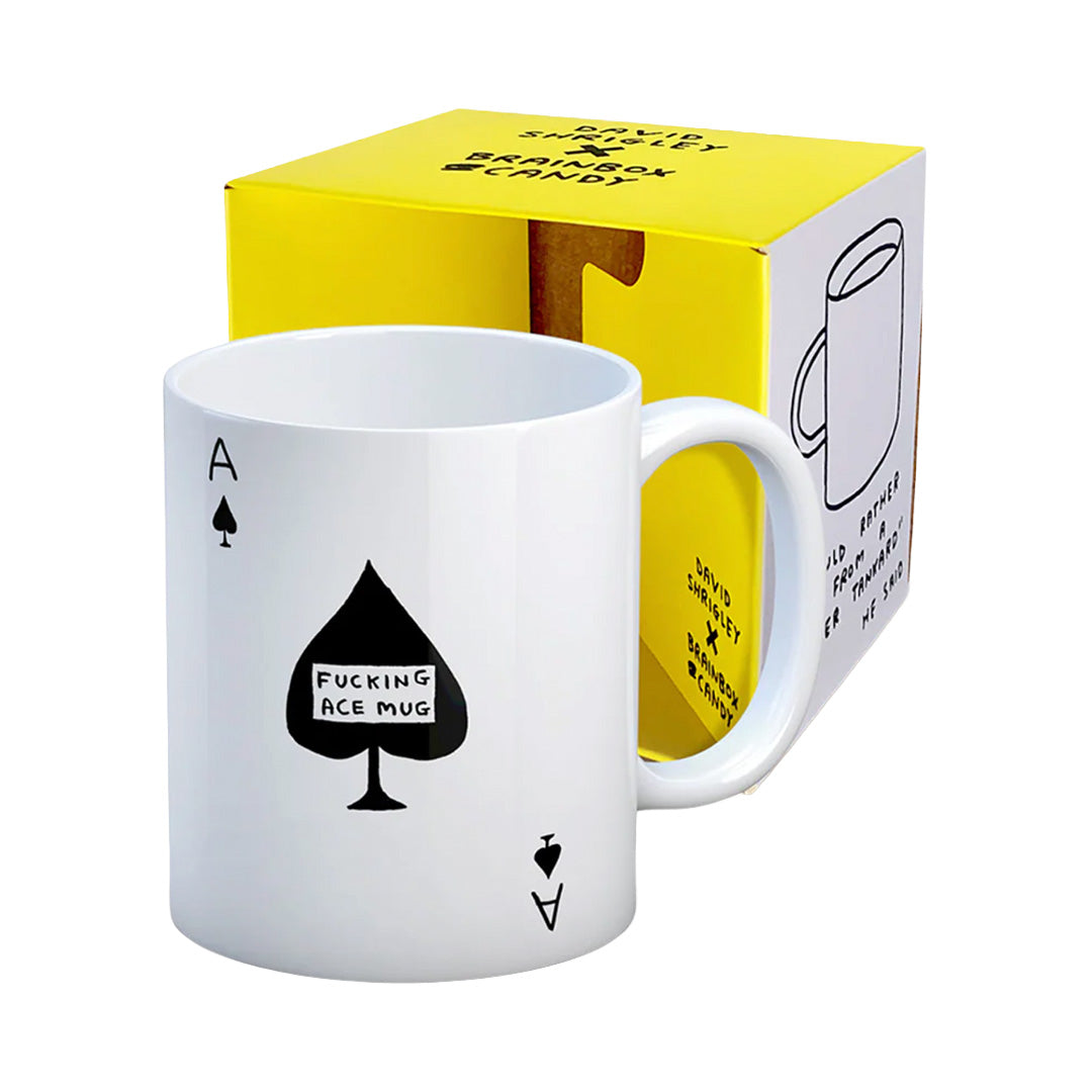 David Shrigley - 'Effing Ace' Boxed Mug