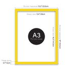 Yellow A3 Picture Frame