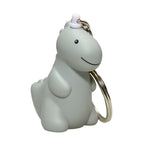 Junior Jeroom Dino Keyring - Sage Green