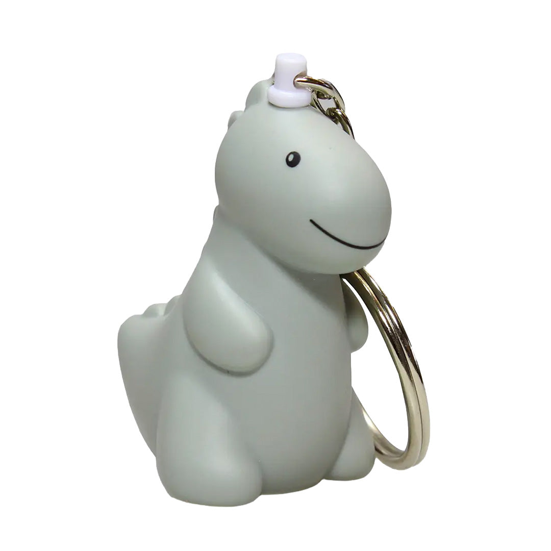 Junior Jeroom Dino Keyring - Sage Green