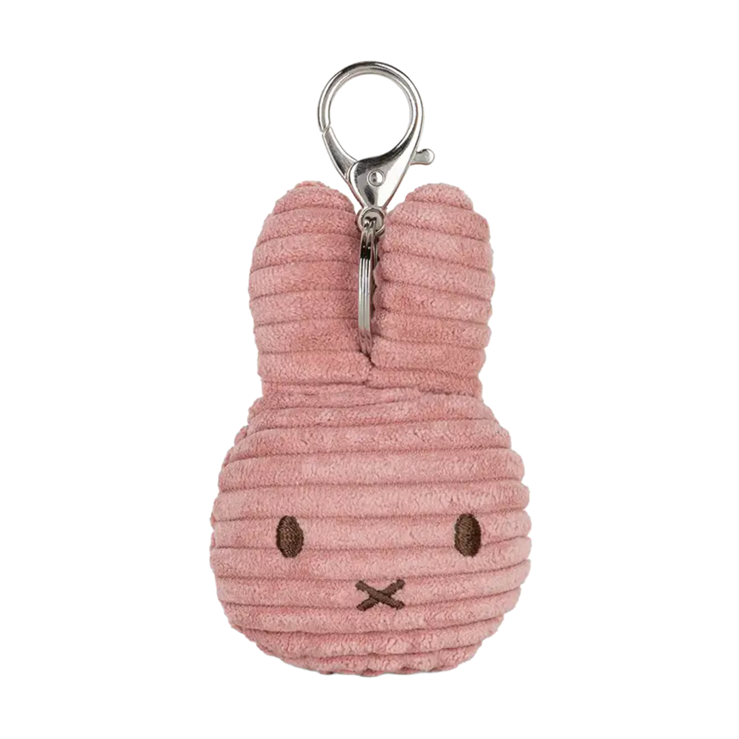 Bon Ton Toys Miffy Flat Keychain Corduroy Dusty Rose