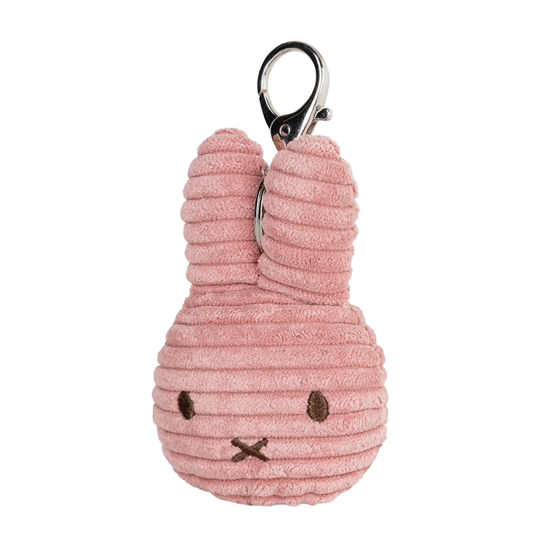 Bon Ton Toys Miffy Flat Keychain Corduroy Dusty Rose