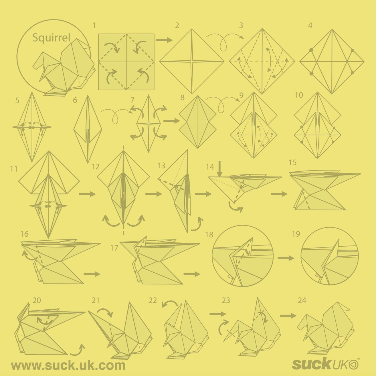 Origami Sticky Note