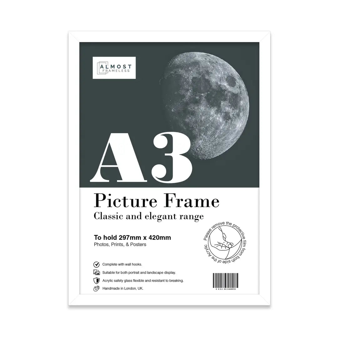 White A3 Picture Frame