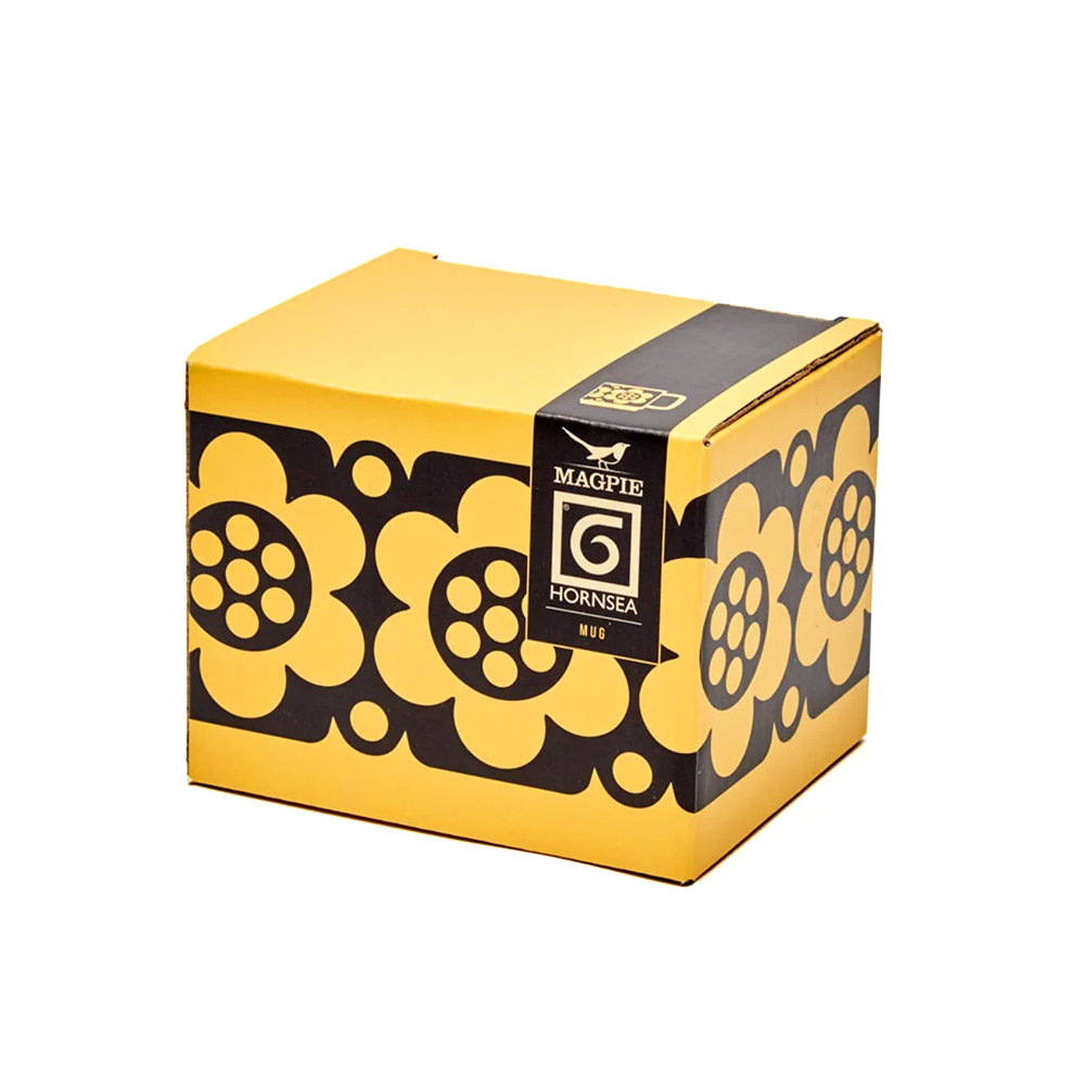 Hornsea Mug - Geo Flower Yellow