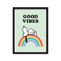 Peanuts - Good Vibes A3 Framed Print