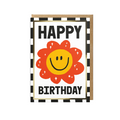'Smiling Flower' Birthday Card