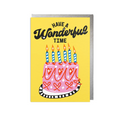 'Have a Wonderful Time' Greetings Card