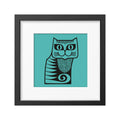 Hornsea - Cat Framed Print