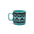 Hornsea Mug Owls On Branch Teal