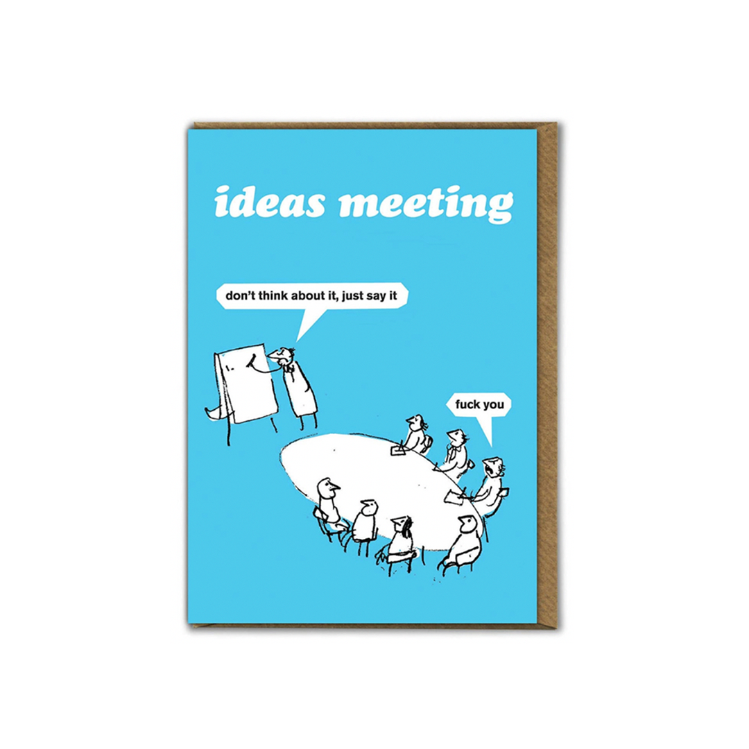 'Ideas' Birthday Card