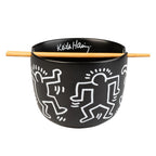 Keith Haring - Ramen Bowl Set with Chopsticks
