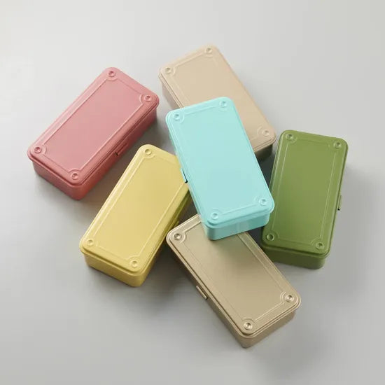Toyo- 'Steel Trunk' Shape Toolbox T-190 Living Coral