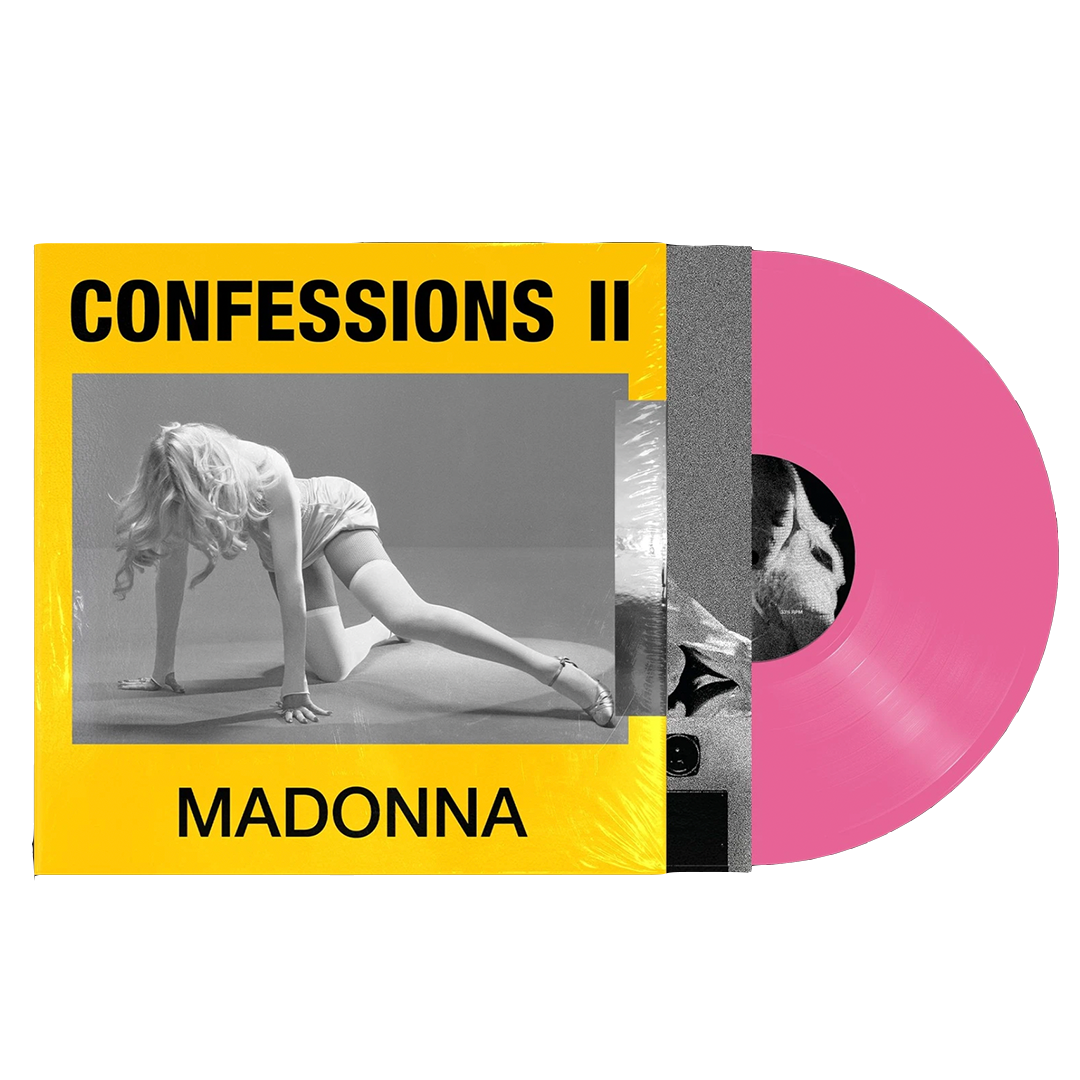 MADONNA - Confessions II (UK only exclusive with alternative artwork) limited pink vinyl LP