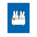 Miffy In The Bath 11x14"