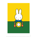Miffy Eating Dinner Print 11x14"
