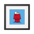 Peanuts - House Framed Print Handmade