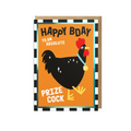 'Happy BDay To An Absolute Prize Cock' Greetings Card