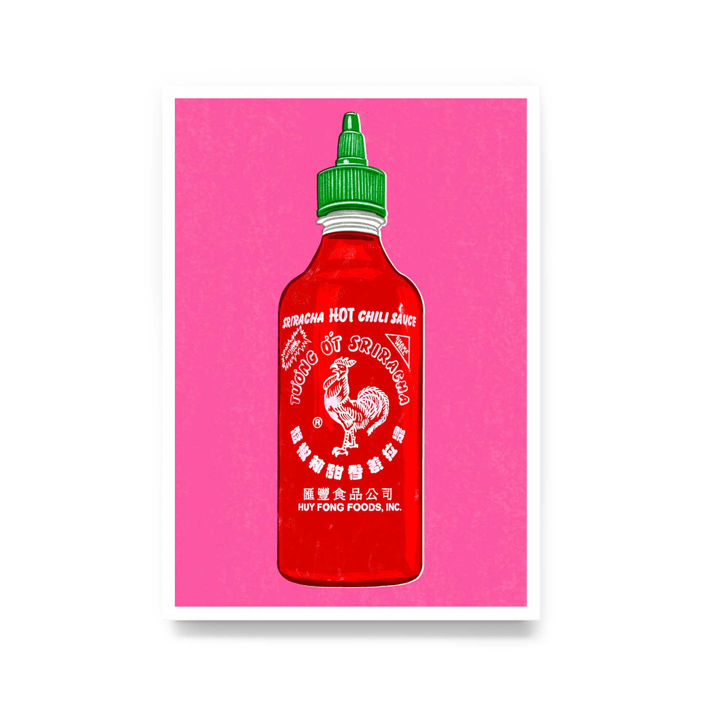 Sriracha Print by Viv Halbritter