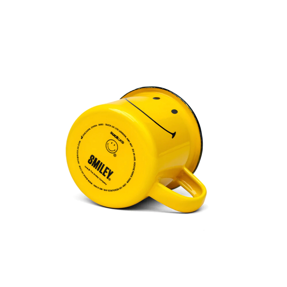 Smiley Enamel Mug