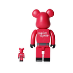 Squid Game - Guard △ / Guard O / Guard □ Be@rbrick 400% & 100%
