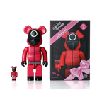 Squid Game - Guard △ / Guard O / Guard □ Be@rbrick 400% & 100%