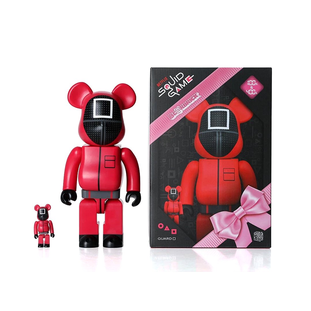 Squid Game - Guard △ / Guard O / Guard □ Be@rbrick 400% & 100%