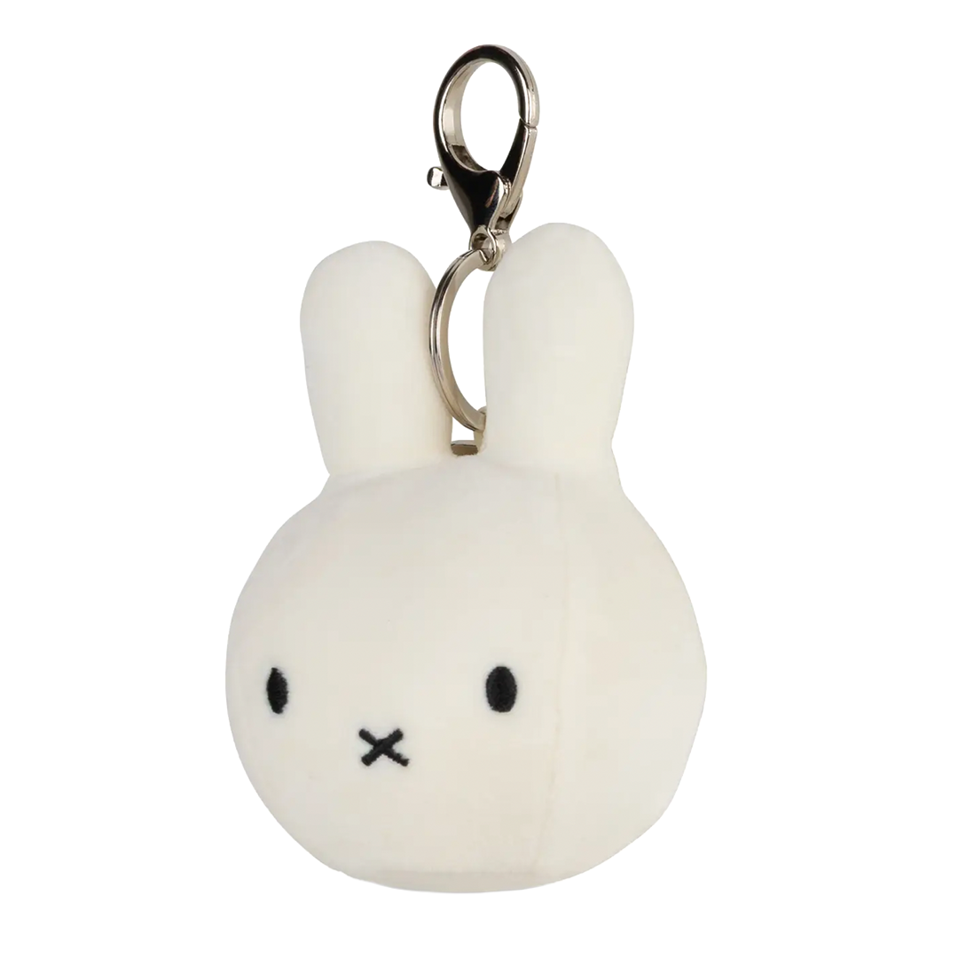 Bon Ton Toys Miffy Squishie Stress Ball Keychain White