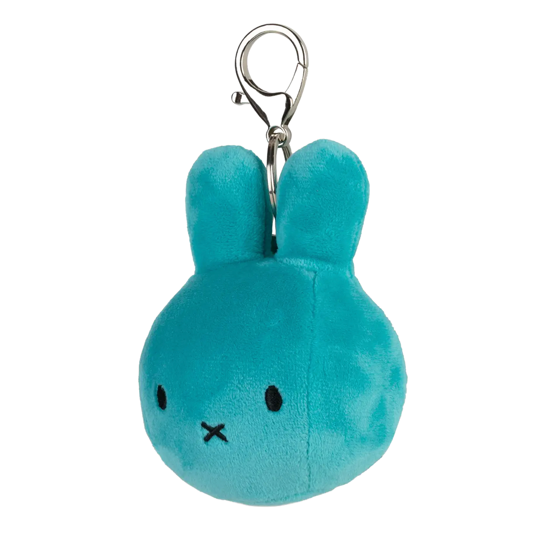 Bon Ton Toys Miffy Squishie Stress Ball Keychain Teal