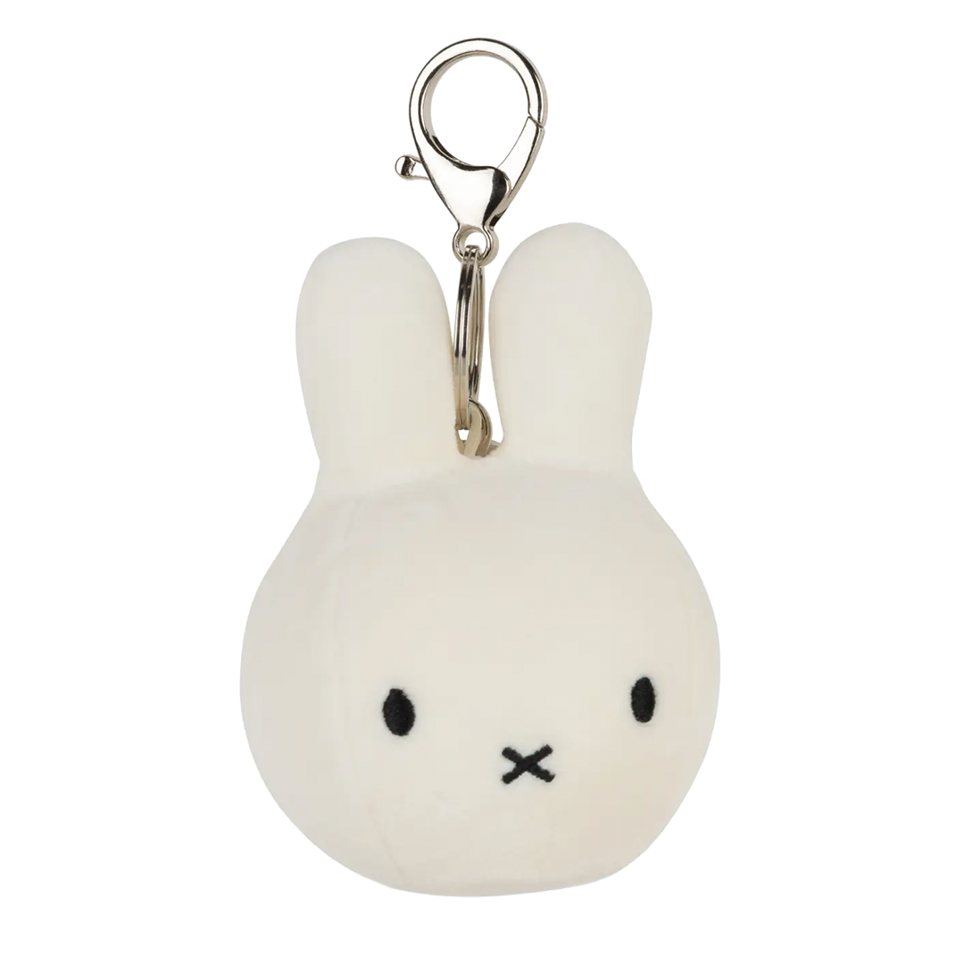 Bon Ton Toys Miffy Squishie Stress Ball Keychain White